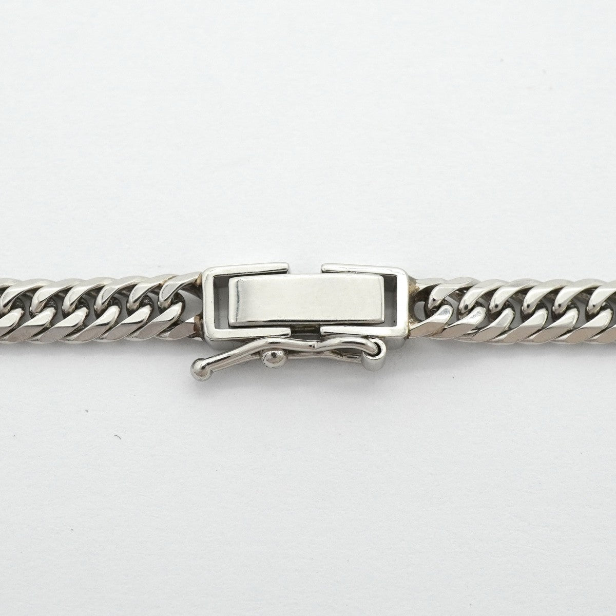 【6khg0035】喜平 ネックレス Pt850 プラチナ 6面 ダブル 50.9cm 30.2g キヘイ【中古】メンズ レディース ユニセックス