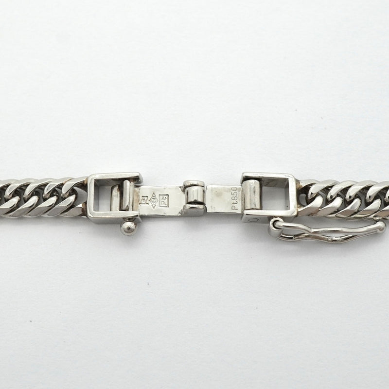 【6khg0035】喜平 ネックレス Pt850 プラチナ 6面 ダブル 50.9cm 30.2g キヘイ【中古】メンズ レディース ユニセックス