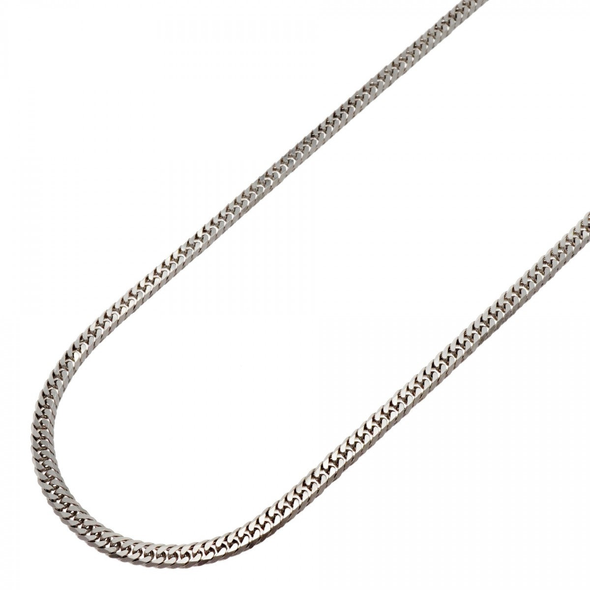 【6khg0036】喜平 ネックレス Pt850 プラチナ 6面 ダブル 50.7cm 20.5g キヘイ【中古】メンズ レディース ユニセックス