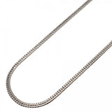 【6khg0036】喜平 ネックレス Pt850 プラチナ 6面 ダブル 50.7cm 20.5g キヘイ【中古】メンズ レディース ユニセックス