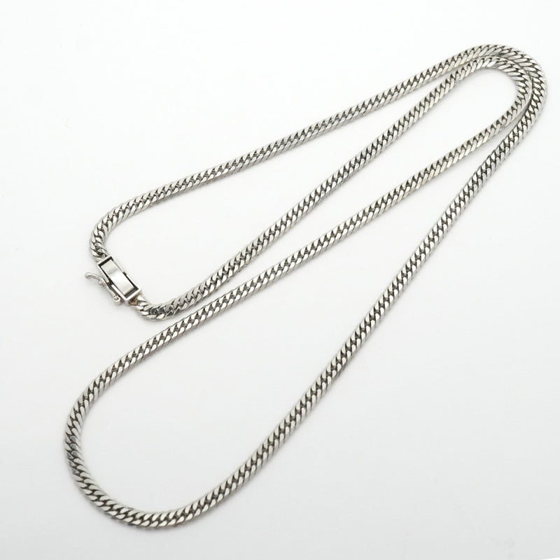 【6khg0036】喜平 ネックレス Pt850 プラチナ 6面 ダブル 50.7cm 20.5g キヘイ【中古】メンズ レディース ユニセックス