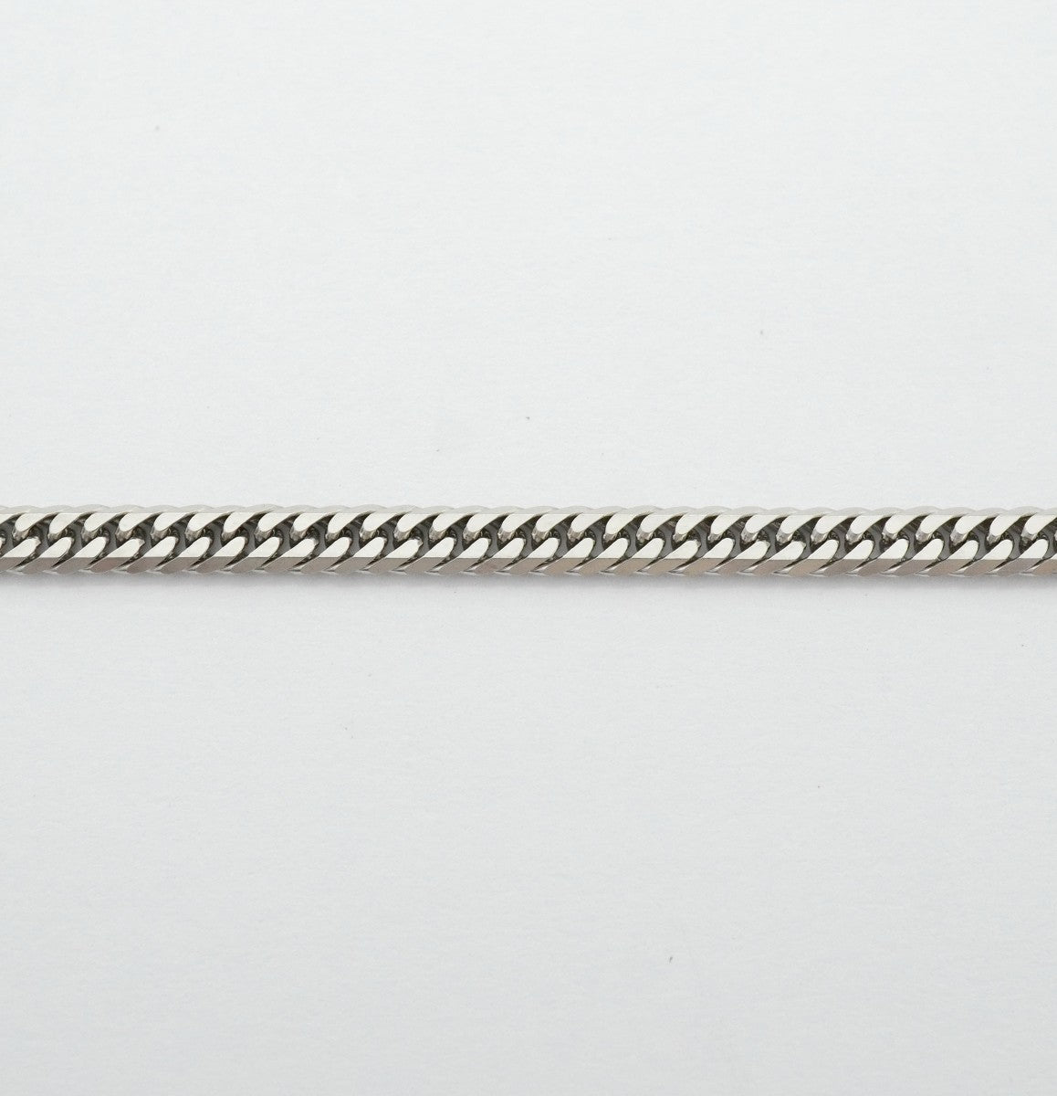 【6khg0036】喜平 ネックレス Pt850 プラチナ 6面 ダブル 50.7cm 20.5g キヘイ【中古】メンズ レディース ユニセックス