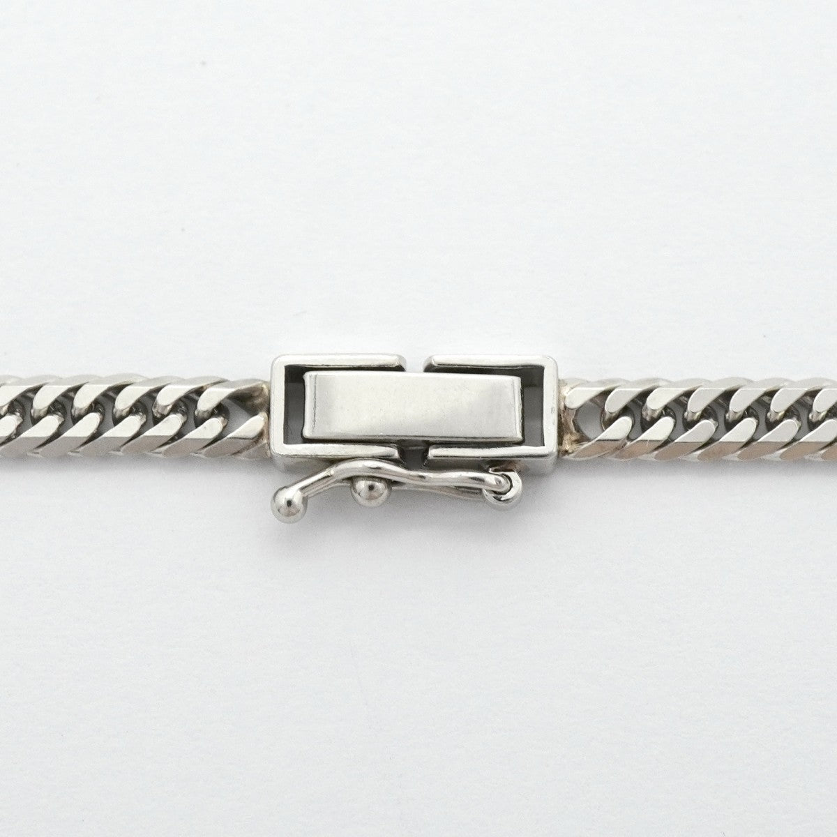 【6khg0036】喜平 ネックレス Pt850 プラチナ 6面 ダブル 50.7cm 20.5g キヘイ【中古】メンズ レディース ユニセックス
