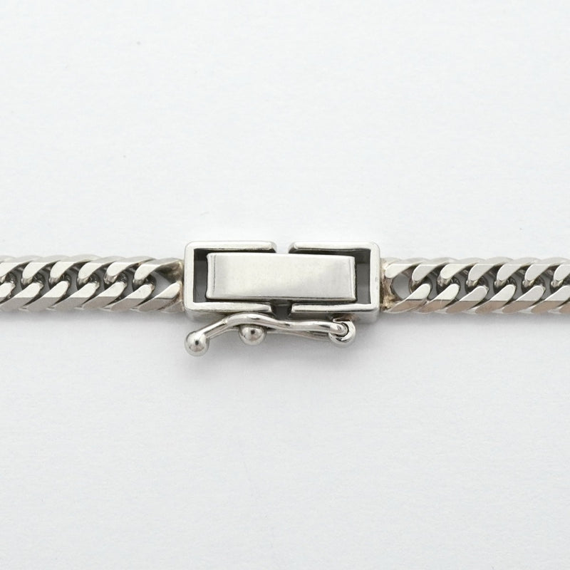 【6khg0036】喜平 ネックレス Pt850 プラチナ 6面 ダブル 50.7cm 20.5g キヘイ【中古】メンズ レディース ユニセックス