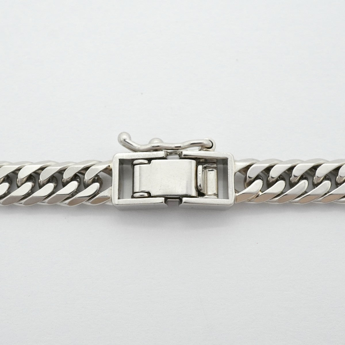 【6khg0037】喜平 ネックレス Pt850 プラチナ 6面 ダブル 50.8cm 50.6g キヘイ【中古】メンズ レディース ユニセックス