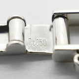 【6khg0037】喜平 ネックレス Pt850 プラチナ 6面 ダブル 50.8cm 50.6g キヘイ【中古】メンズ レディース ユニセックス