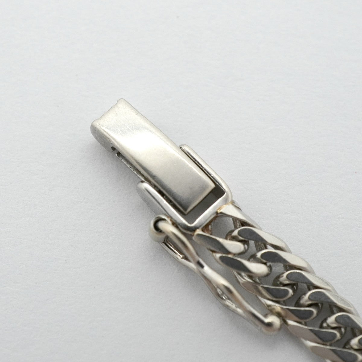 【6khg0038】喜平 ネックレス Pt850 プラチナ 6面 ダブル 51.6cm 30g キヘイ【中古】メンズ レディース ユニセックス