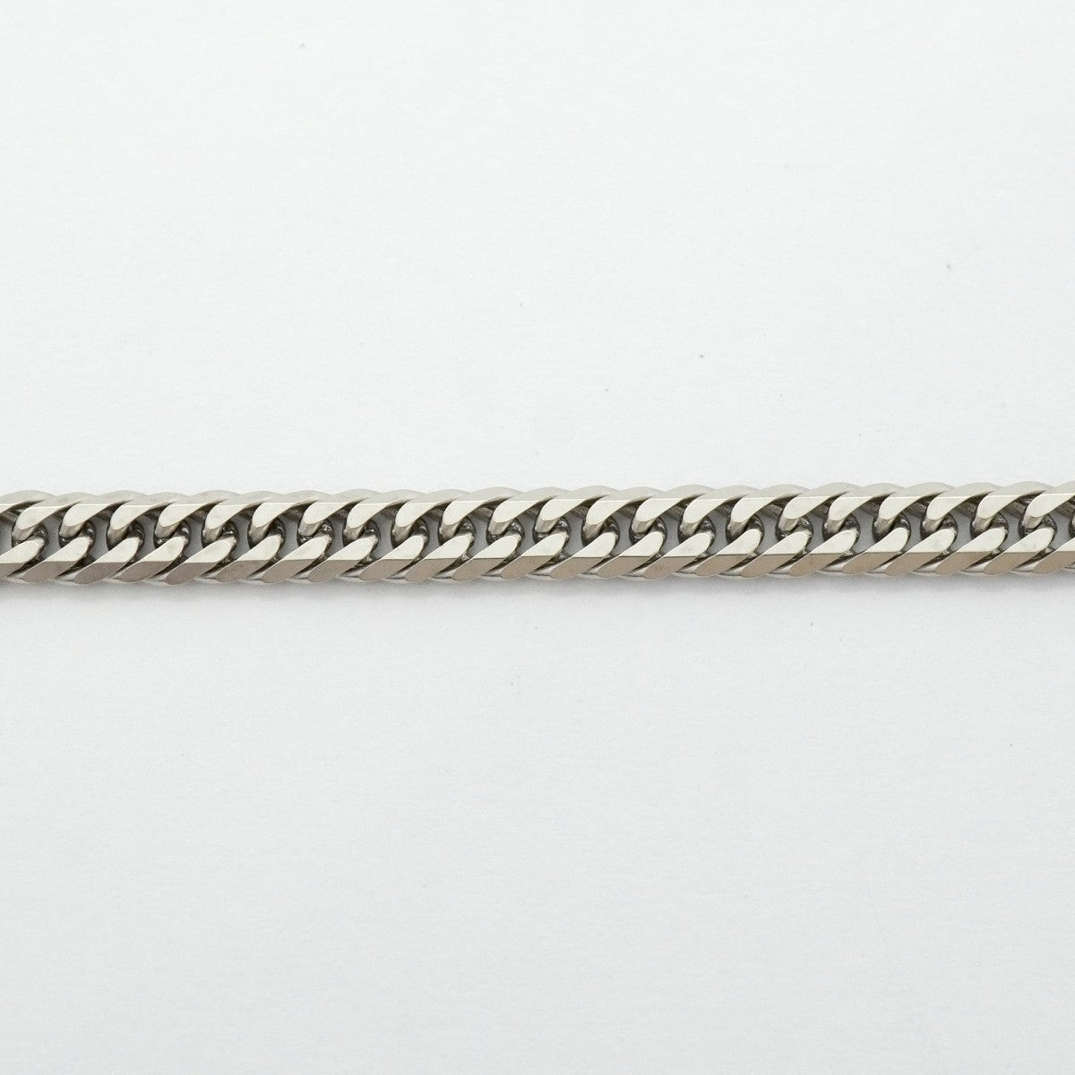 【6khg0038】喜平 ネックレス Pt850 プラチナ 6面 ダブル 51.6cm 30g キヘイ【中古】メンズ レディース ユニセックス