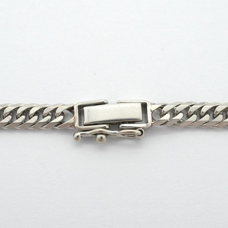 【6khg0038】喜平 ネックレス Pt850 プラチナ 6面 ダブル 51.6cm 30g キヘイ【中古】メンズ レディース ユニセックス