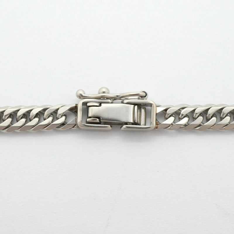 【6khg0038】喜平 ネックレス Pt850 プラチナ 6面 ダブル 51.6cm 30g キヘイ【中古】メンズ レディース ユニセックス