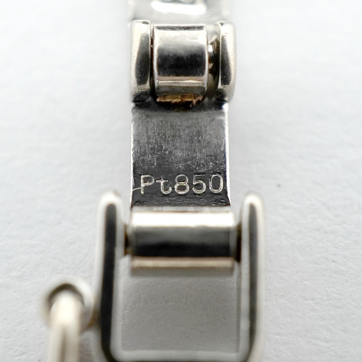 【6khg0038】喜平 ネックレス Pt850 プラチナ 6面 ダブル 51.6cm 30g キヘイ【中古】メンズ レディース ユニセックス