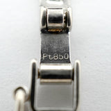 【6khg0038】喜平 ネックレス Pt850 プラチナ 6面 ダブル 51.6cm 30g キヘイ【中古】メンズ レディース ユニセックス