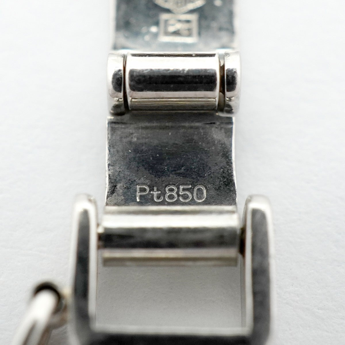 【6khg0039】喜平 ブレスレット Pt850 プラチナ 8面 トリプル 17.5cm 26.1g キヘイ【中古】メンズ レディース ユニセックス