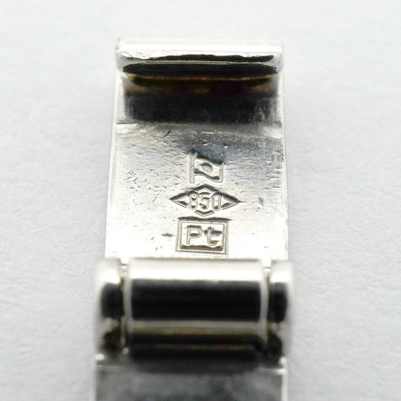 【6khg0039】喜平 ブレスレット Pt850 プラチナ 8面 トリプル 17.5cm 26.1g キヘイ【中古】メンズ レディース ユニセックス