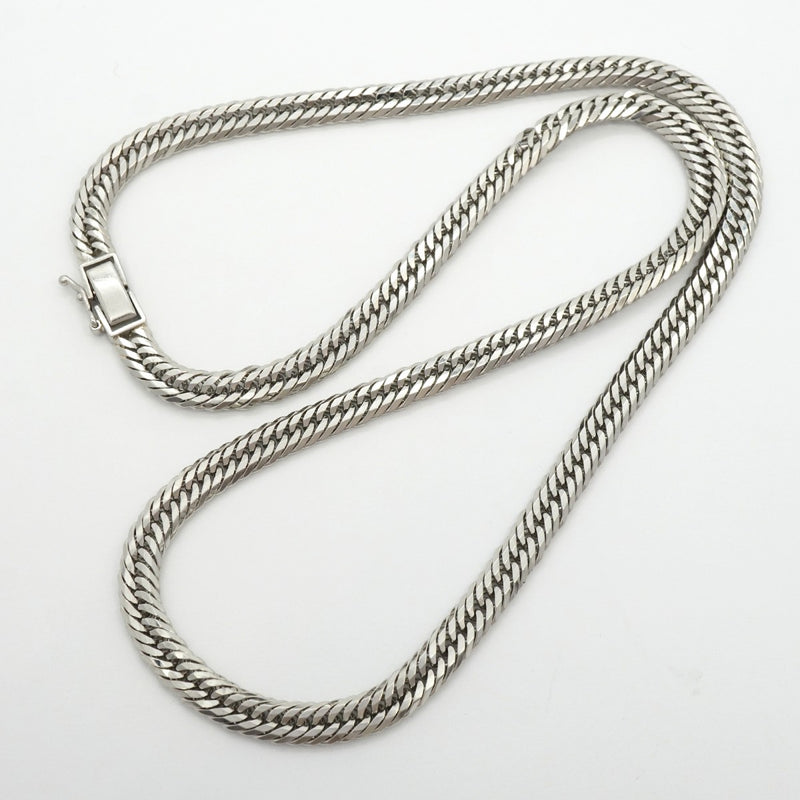 【6khg0041】喜平 ネックレス Pt850 プラチナ トリプル 12面 50.7cm 50.6g キヘイ【中古】メンズ レディース ユニセックス