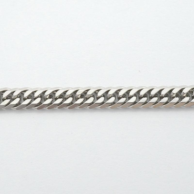 【6khg0042】喜平 ブレスレット Pt850 プラチナ 6面 ダブル 18.5cm 10g キヘイ【中古】メンズ レディース ユニセックス