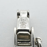 【6khg0042】喜平 ブレスレット Pt850 プラチナ 6面 ダブル 18.5cm 10g キヘイ【中古】メンズ レディース ユニセックス