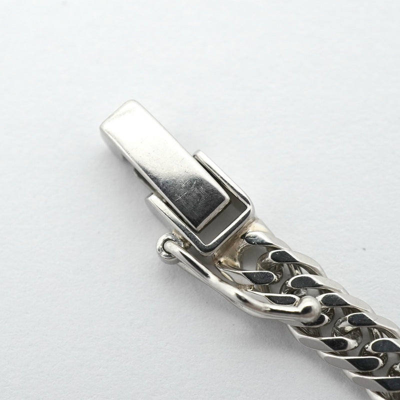 【6khg0042】喜平 ブレスレット Pt850 プラチナ 6面 ダブル 18.5cm 10g キヘイ【中古】メンズ レディース ユニセックス