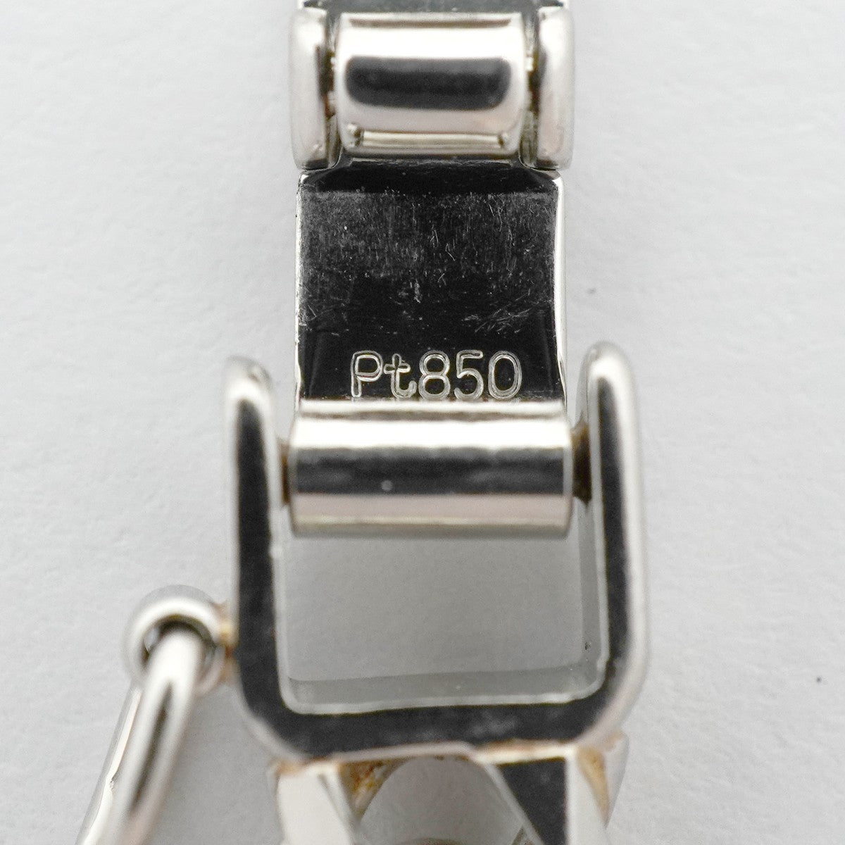 【6khg0043】喜平 ネックレス Pt850 プラチナ 6面 ダブル 50.3cm 50.1g キヘイ【中古】メンズ レディース ユニセックス