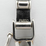 【6khg0043】喜平 ネックレス Pt850 プラチナ 6面 ダブル 50.3cm 50.1g キヘイ【中古】メンズ レディース ユニセックス