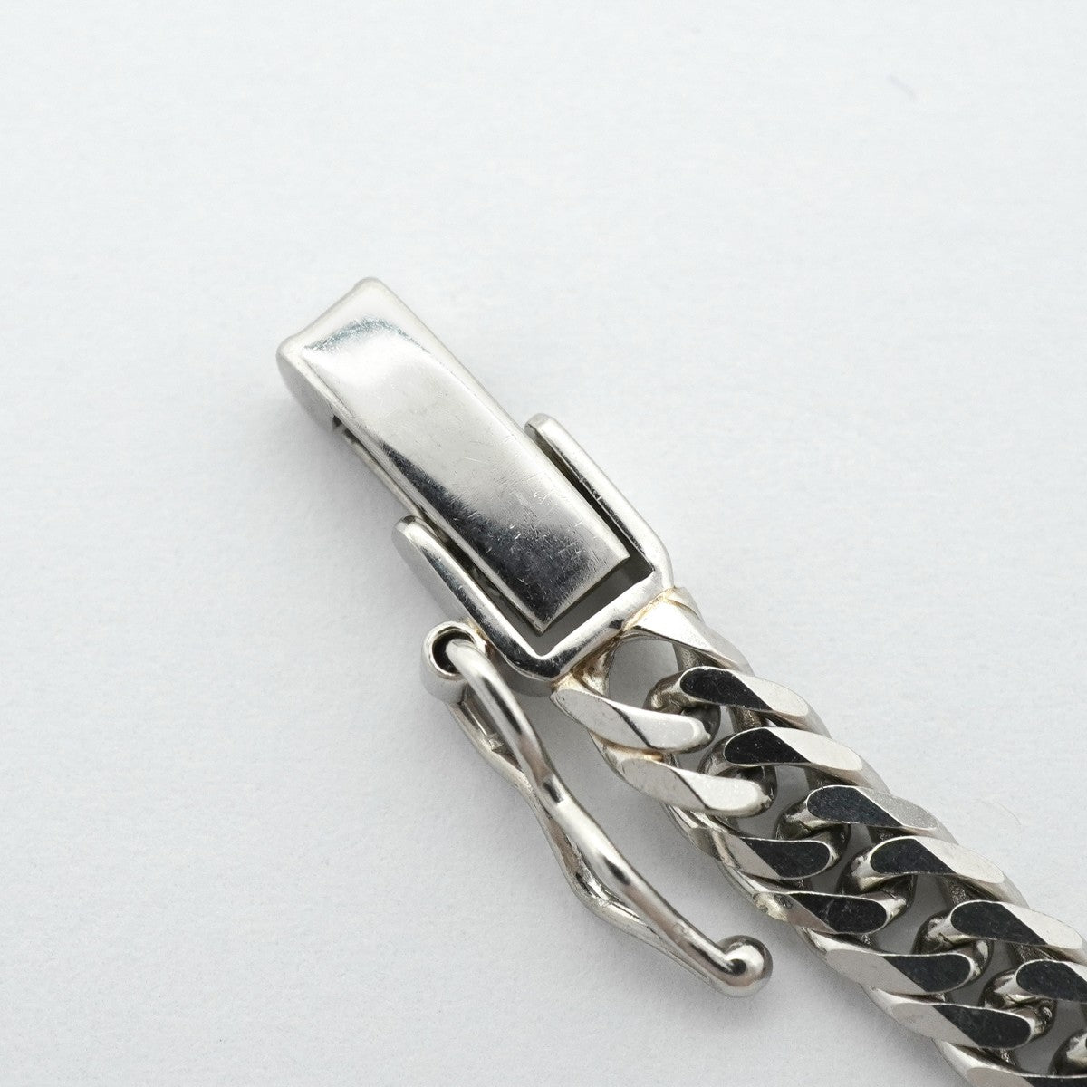 【6khg0044】喜平 ネックレス Pt850 プラチナ 6面 ダブル 50.3cm 30.4g キヘイ【中古】メンズ レディース ユニセックス