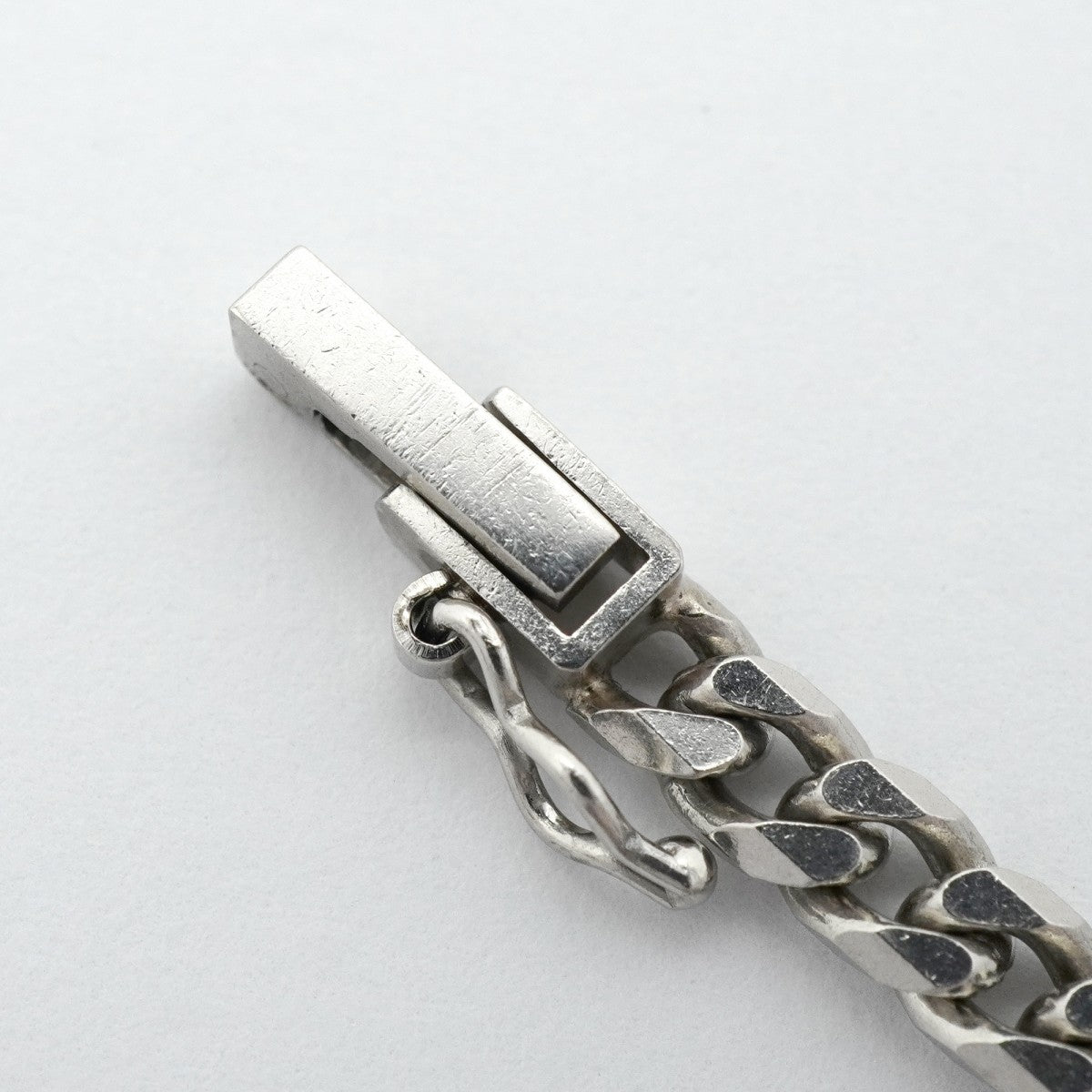 【6khg0045】喜平 ネックレス Pt850 プラチナ 8面 シングル 50.5cm 30.3g キヘイ【中古】メンズ レディース ユニセックス