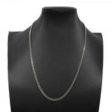 【6khg0045】喜平 ネックレス Pt850 プラチナ 8面 シングル 50.5cm 30.3g キヘイ【中古】メンズ レディース ユニセックス