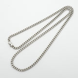 【6khg0045】喜平 ネックレス Pt850 プラチナ 8面 シングル 50.5cm 30.3g キヘイ【中古】メンズ レディース ユニセックス