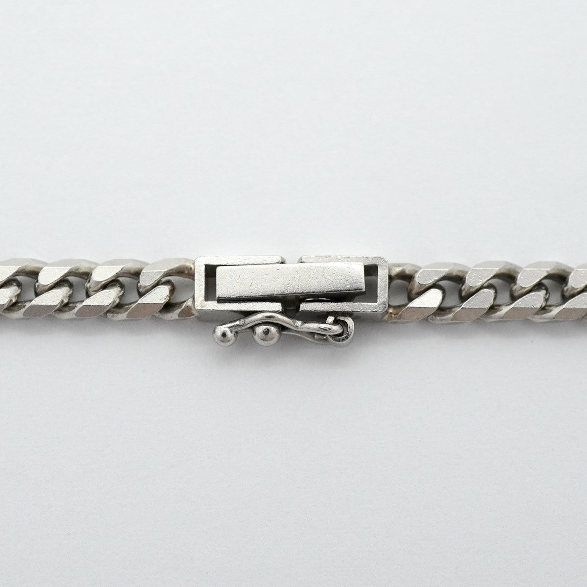 【6khg0045】喜平 ネックレス Pt850 プラチナ 8面 シングル 50.5cm 30.3g キヘイ【中古】メンズ レディース ユニセックス