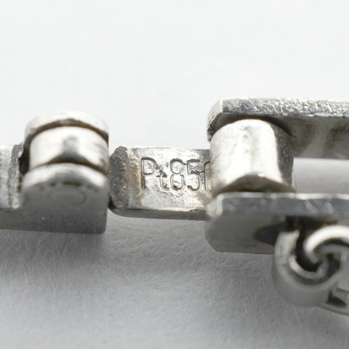 【6khg0045】喜平 ネックレス Pt850 プラチナ 8面 シングル 50.5cm 30.3g キヘイ【中古】メンズ レディース ユニセックス
