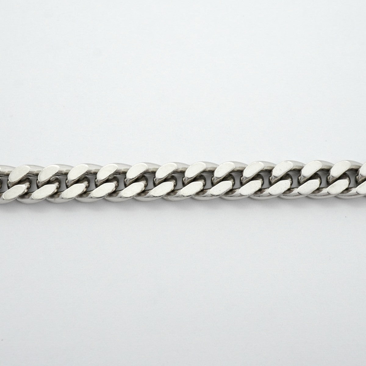 【6khg0046】喜平 ブレスレット Pt850 プラチナ 2面 シングル 21cm 30.9g キヘイ【中古】メンズ レディース ユニセックス