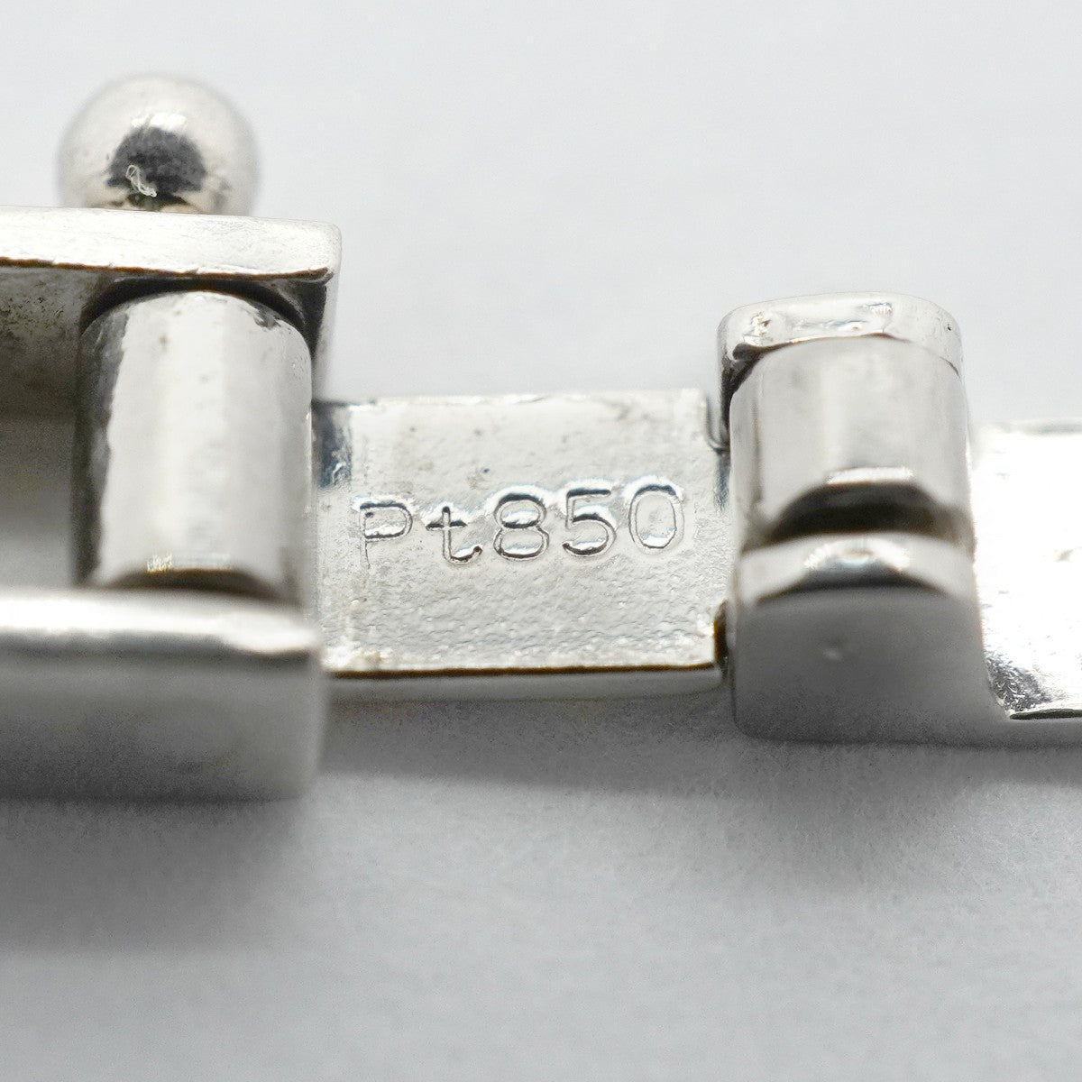 【6khg0047】喜平 ネックレス Pt850 プラチナ 2面 シングル 61.3cm 50.3g キヘイ【中古】メンズ レディース ユニセックス