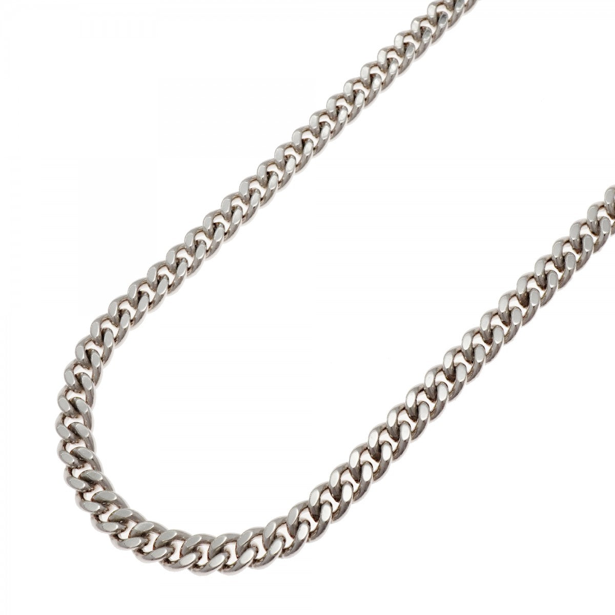 【6khg0048】喜平 ネックレス Pt850 プラチナ 2面 シングル 50cm 76g キヘイ【中古】メンズ レディース ユニセックス