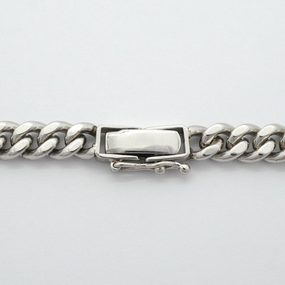 【6khg0048】喜平 ネックレス Pt850 プラチナ 2面 シングル 50cm 76g キヘイ【中古】メンズ レディース ユニセックス