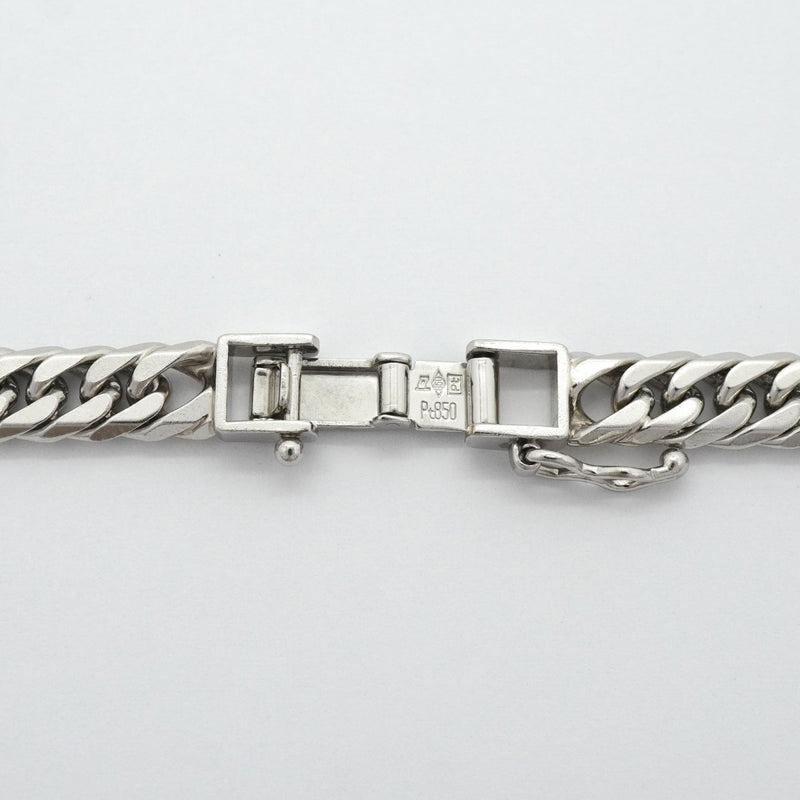 【6khg0049】喜平 ネックレス Pt850 プラチナ 6面 ダブル 60.7cm 80.8g キヘイ【中古】メンズ レディース ユニセックス