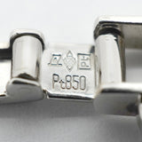【6khg0049】喜平 ネックレス Pt850 プラチナ 6面 ダブル 60.7cm 80.8g キヘイ【中古】メンズ レディース ユニセックス