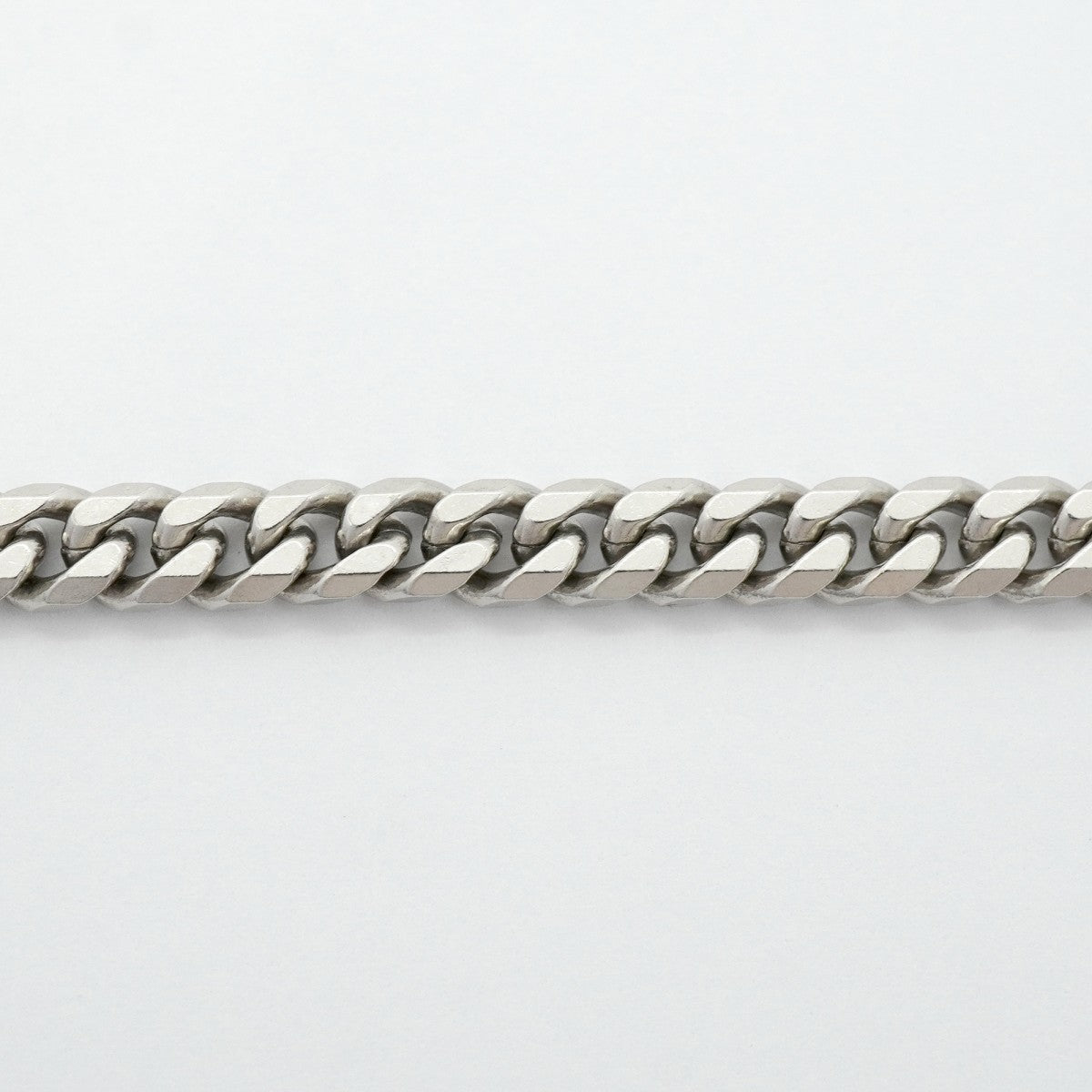 【6khg0050】喜平 ネックレス Pt850 プラチナ 8面 シングル 60.7cm 80.1g キヘイ【中古】メンズ レディース ユニセックス
