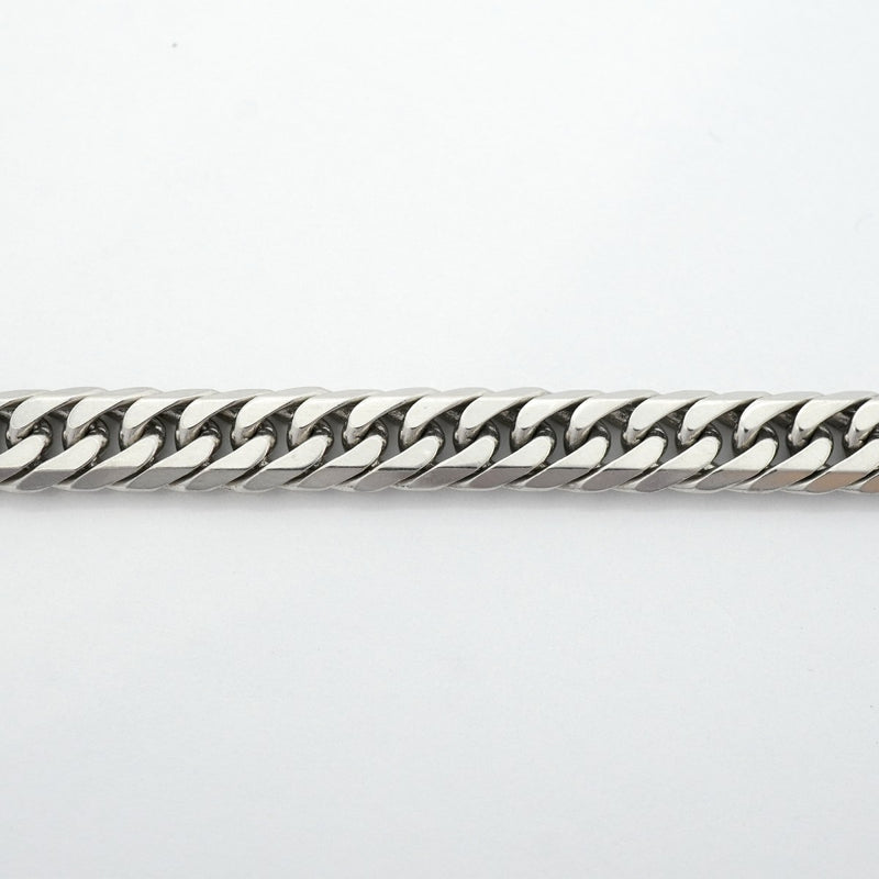 【6khg0054】喜平 ブレスレット Pt850 プラチナ 6面 ダブル 20.7cm 30.5g キヘイ【中古】メンズ レディース ユニセックス