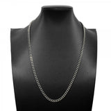 【6khg0055】喜平 ネックレス Pt850 プラチナ 2面 シングル 56cm 49.1g キヘイ【中古】メンズ レディース ユニセックス