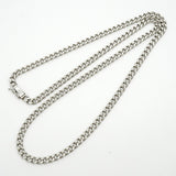 【6khg0055】喜平 ネックレス Pt850 プラチナ 2面 シングル 56cm 49.1g キヘイ【中古】メンズ レディース ユニセックス