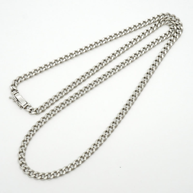 【6khg0055】喜平 ネックレス Pt850 プラチナ 2面 シングル 56cm 49.1g キヘイ【中古】メンズ レディース ユニセックス