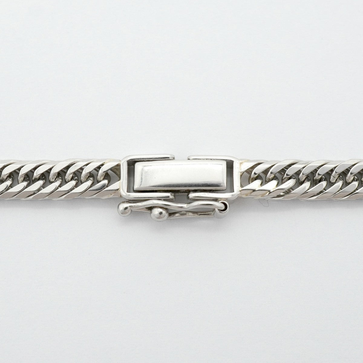 【6khg0057】喜平 ネックレス Pt850 プラチナ 8面 シングル 50.2cm 30.5g キヘイ【中古】メンズ レディース ユニセックス