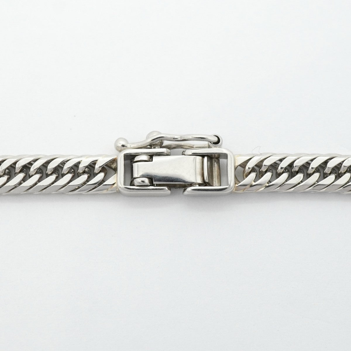【6khg0057】喜平 ネックレス Pt850 プラチナ 8面 シングル 50.2cm 30.5g キヘイ【中古】メンズ レディース ユニセックス