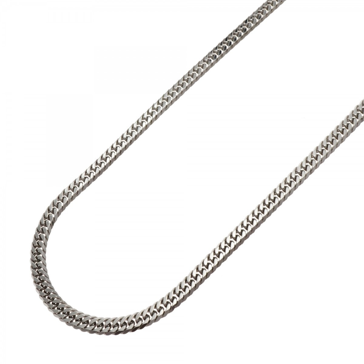 【6khg0058】喜平 ネックレス Pt850 プラチナ 6面 ダブル 50.1cm 30.6g キヘイ【中古】メンズ レディース ユニセックス