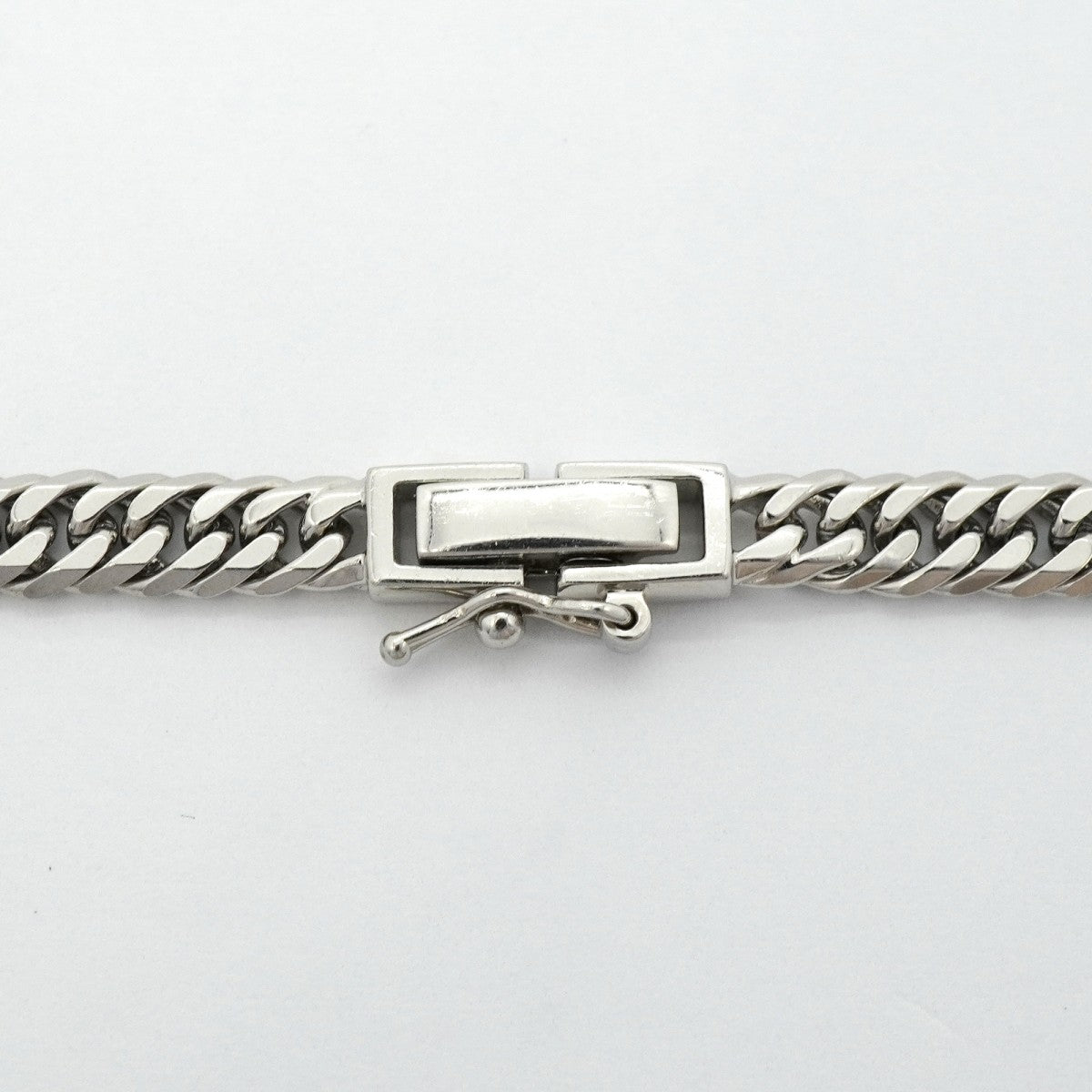 【6khg0058】喜平 ネックレス Pt850 プラチナ 6面 ダブル 50.1cm 30.6g キヘイ【中古】メンズ レディース ユニセックス