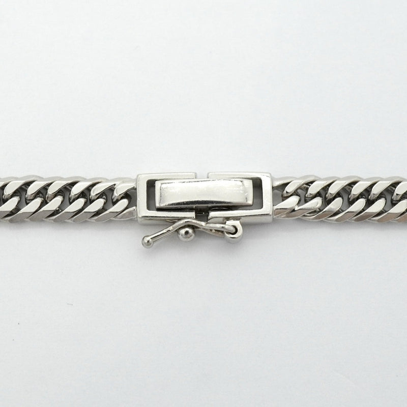 【6khg0058】喜平 ネックレス Pt850 プラチナ 6面 ダブル 50.1cm 30.6g キヘイ【中古】メンズ レディース ユニセックス