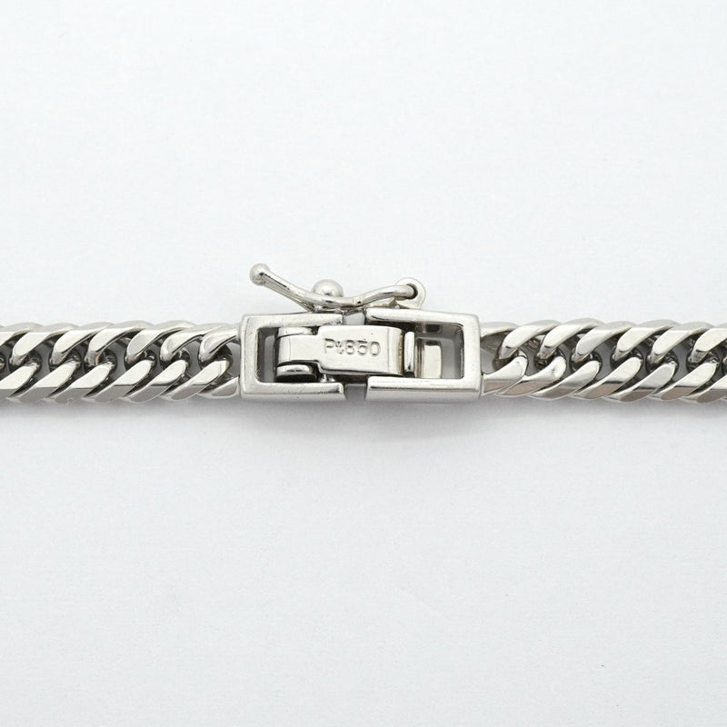 【6khg0058】喜平 ネックレス Pt850 プラチナ 6面 ダブル 50.1cm 30.6g キヘイ【中古】メンズ レディース ユニセックス
