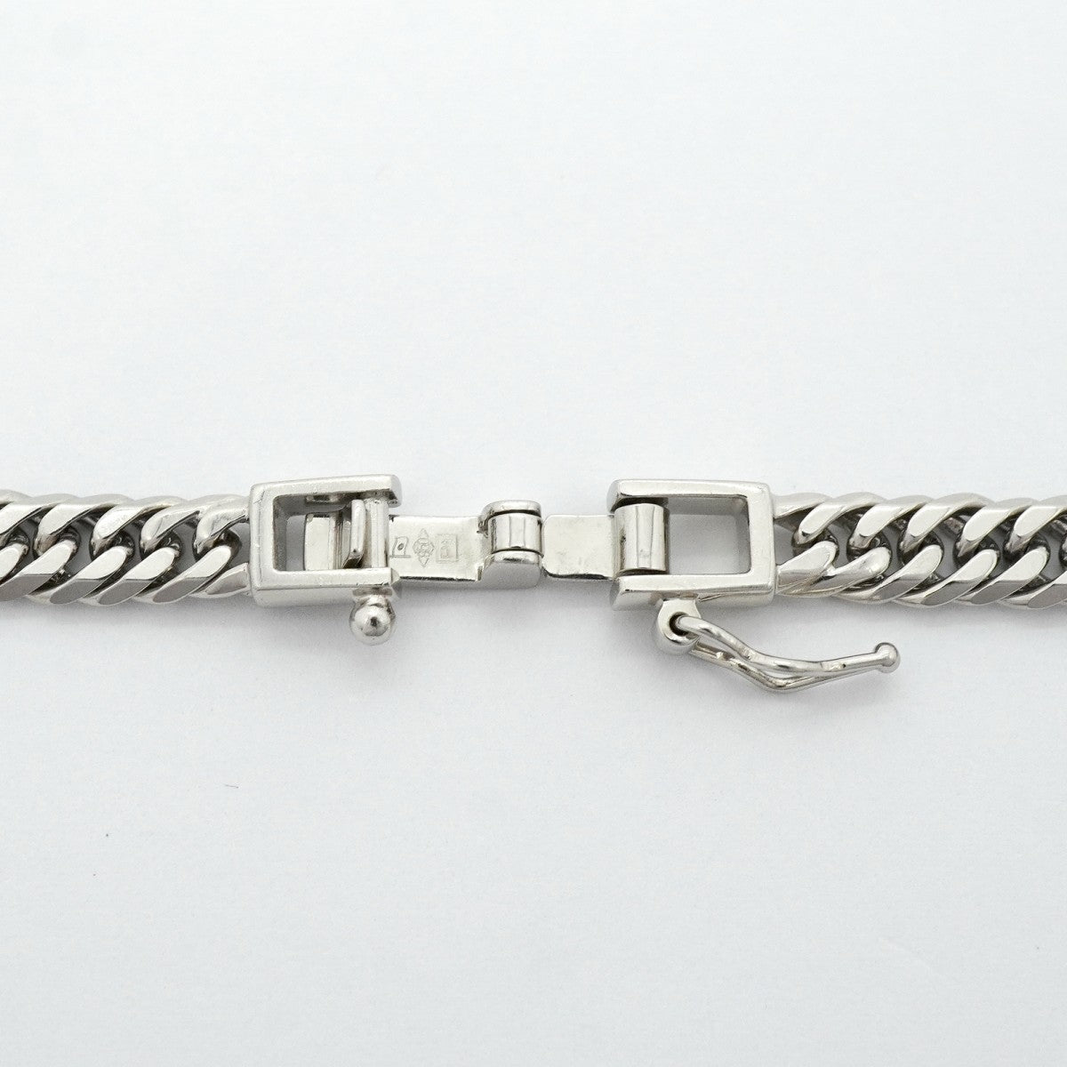 【6khg0058】喜平 ネックレス Pt850 プラチナ 6面 ダブル 50.1cm 30.6g キヘイ【中古】メンズ レディース ユニセックス