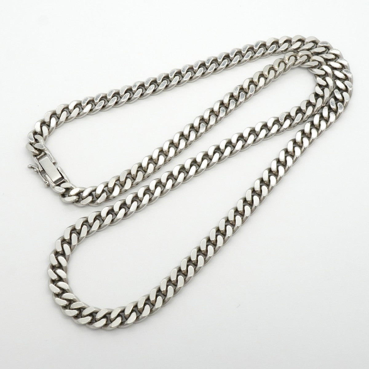 【6khg0059】喜平 ネックレス Pt850 プラチナ 2面 シングル 50.8cm 100.7g キヘイ【中古】メンズ レディース ユニセックス