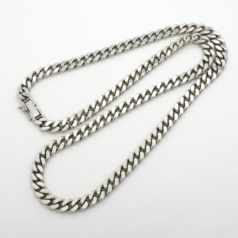 【6khg0059】喜平 ネックレス Pt850 プラチナ 2面 シングル 50.8cm 100.7g キヘイ【中古】メンズ レディース ユニセックス